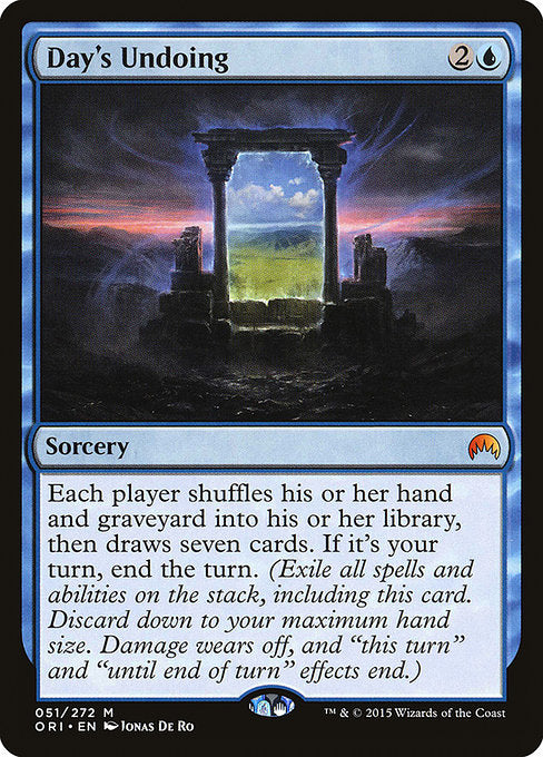 Day's Undoing front