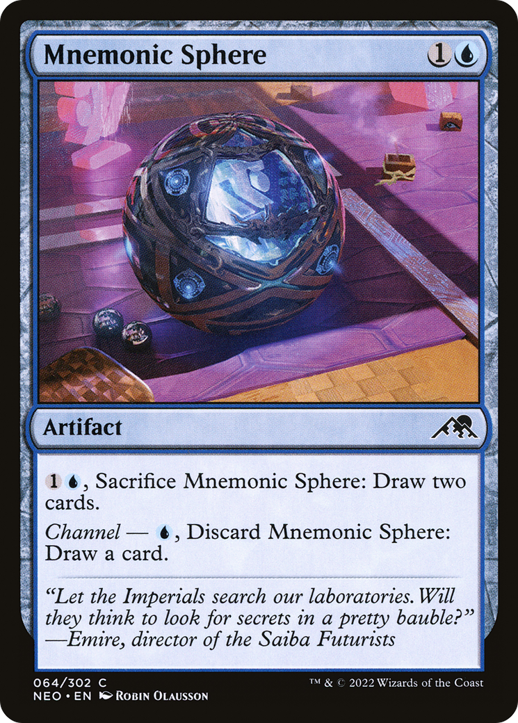 Mnemonic Sphere (NEO) 64 - WZRD TCG