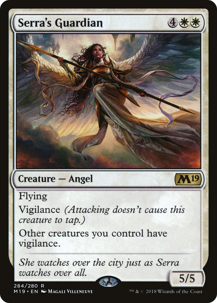 Serra's Guardian (M19) 284 - WZRD TCG