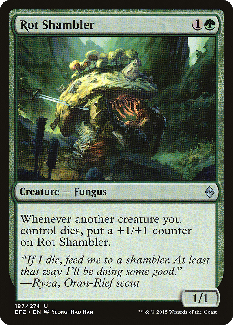 Rot Shambler (BFZ) 187 - WZRD TCG