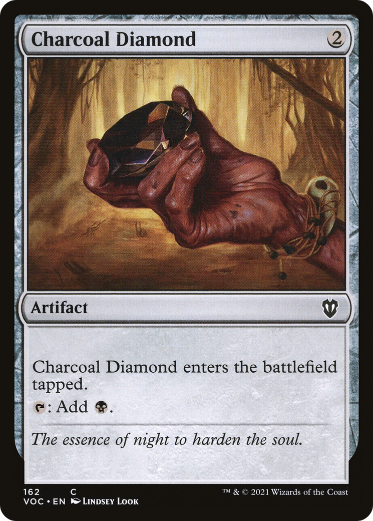 Charcoal Diamond (VOC) 162 - WZRD TCG