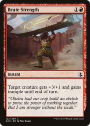 Brute Strength (AKH) 122 - WZRD TCG
