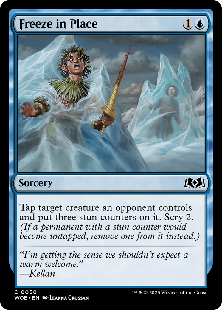 Freeze in Place (WOE) 50