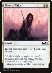 Show of Valor (M20) 311 - WZRD TCG