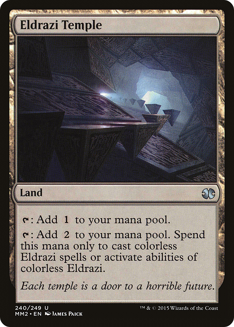 Eldrazi Temple (MM2) 240 - WZRD TCG