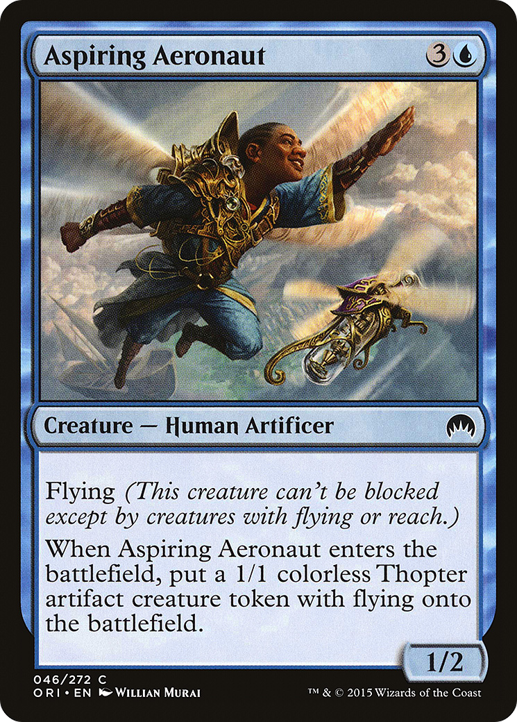 Aspiring Aeronaut (ORI) 46 - WZRD TCG