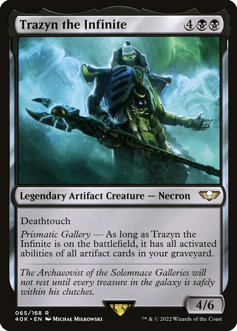 Trazyn the Infinite front