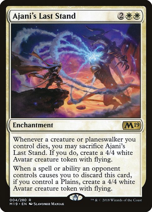 Ajani's Last Stand front