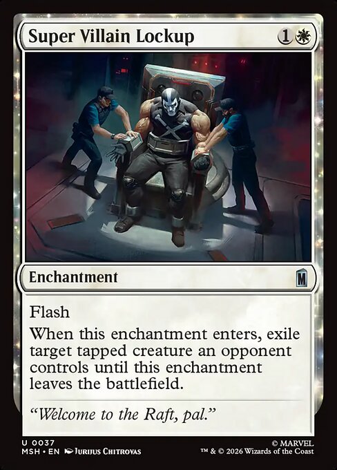 Super Villain Lockup