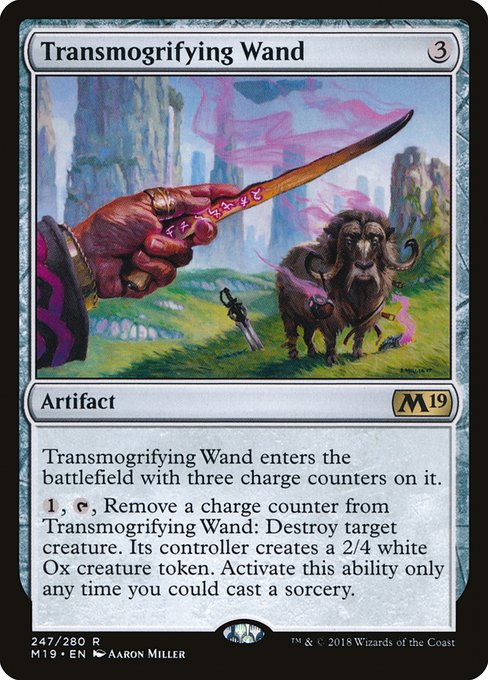 Transmogrifying Wand front