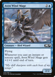 Aven Wind Mage (M19) 45 - WZRD TCG