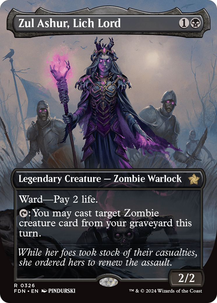 Zul Ashur, Lich Lord (FDN) 326 - WZRD TCG