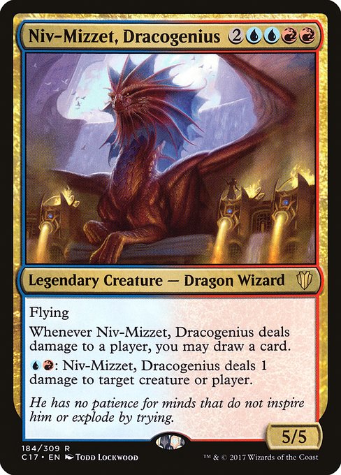 Niv-Mizzet, Dracogenius front