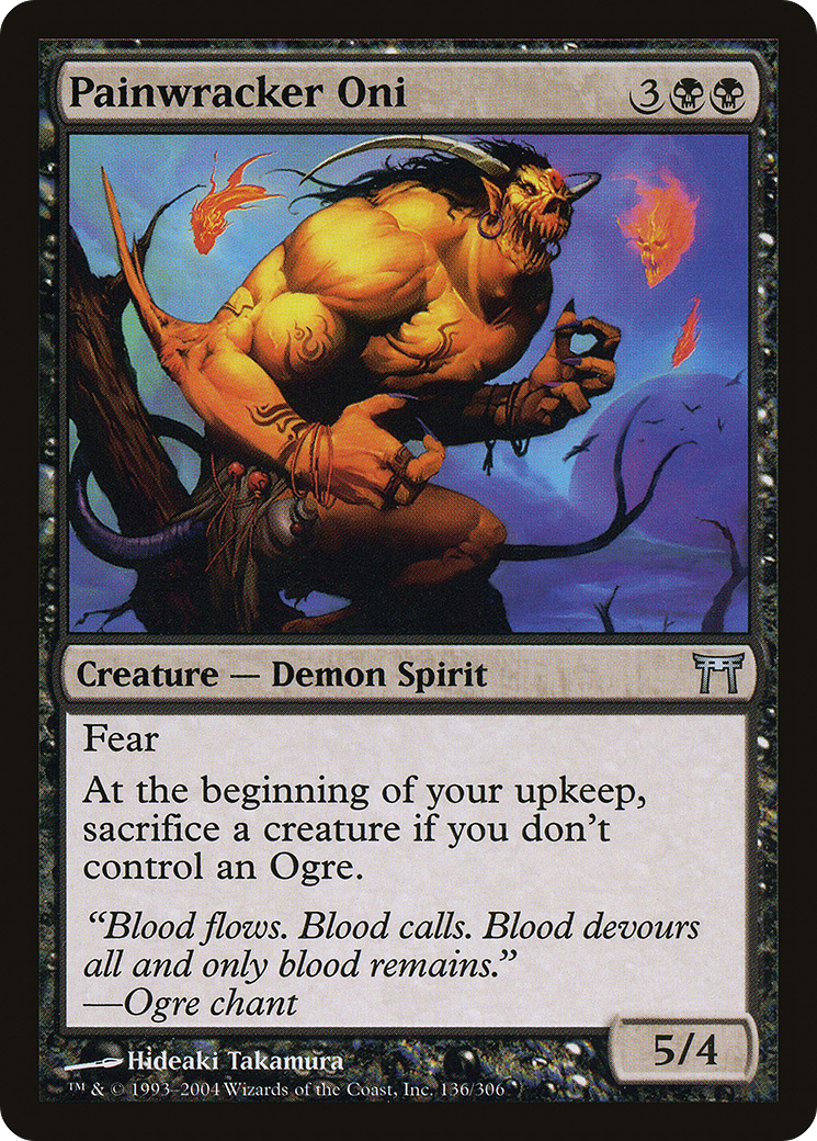 Painwracker Oni (CHK) 136 - WZRD TCG