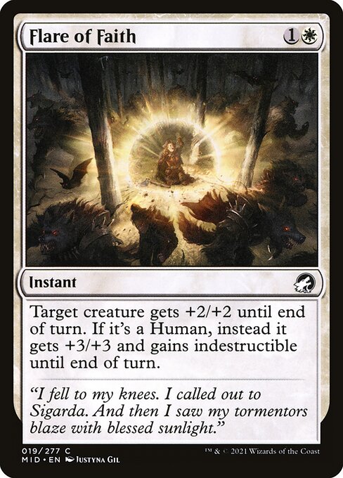 Flare of Faith front