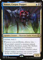 Venser, Corpse Puppet (ONE) 219 - WZRD TCG