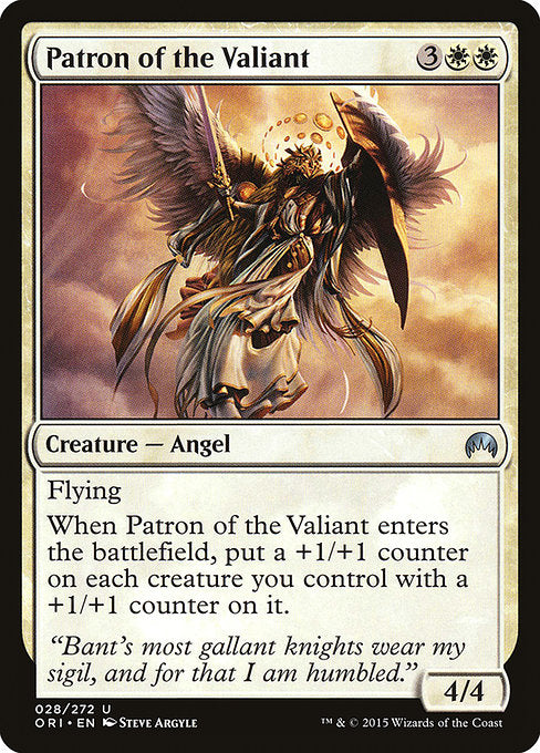 Patron of the Valiant front