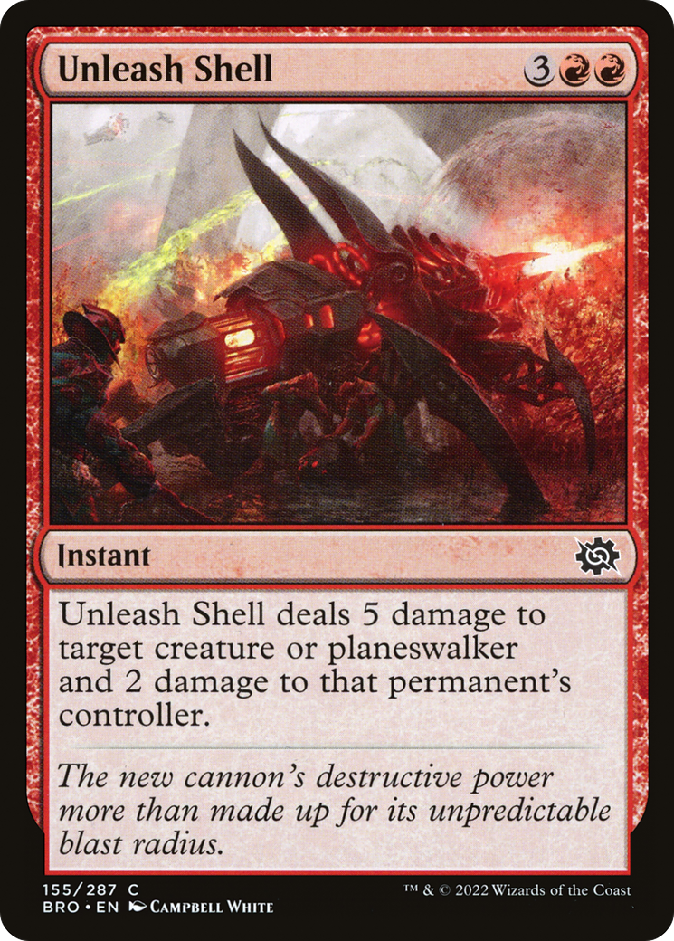 Unleash Shell (BRO) 155 - WZRD TCG