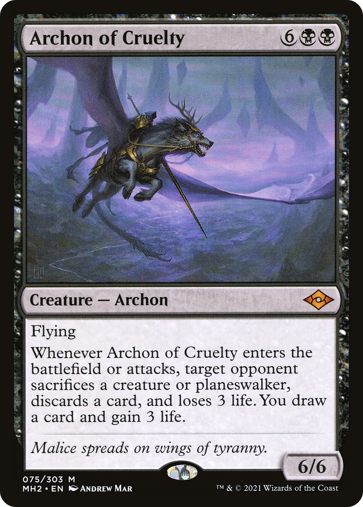 Archon of Cruelty (MH2) 75
