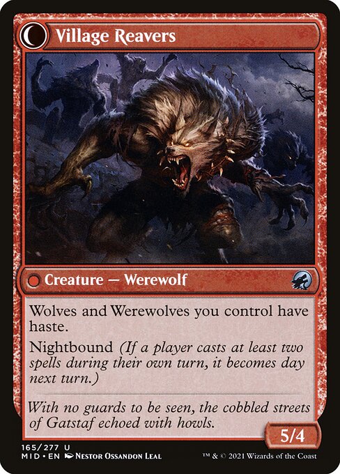 Village Watch // Village Reavers (Innistrad: Midnight Hunt 165) - WZRD TCG