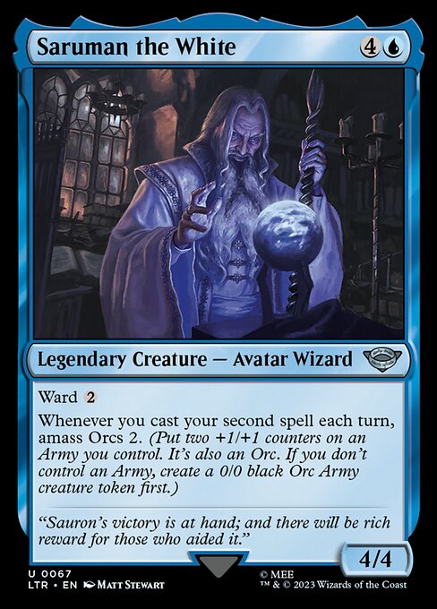 Saruman the White front