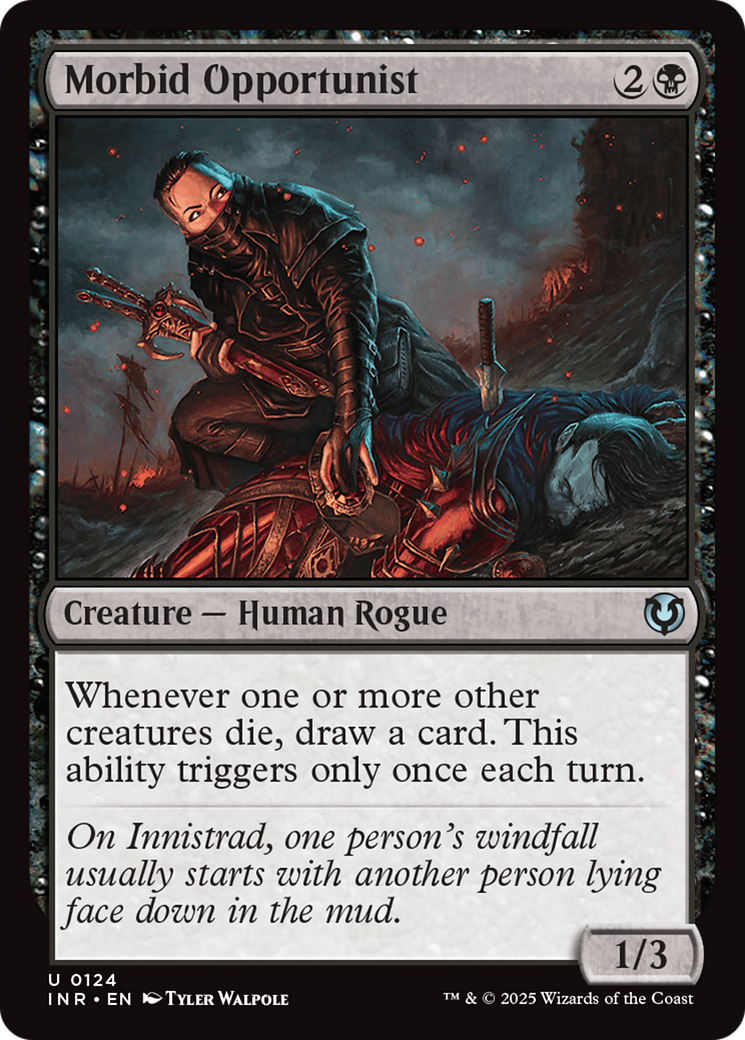 Morbid Opportunist (INR) 124 - WZRD TCG