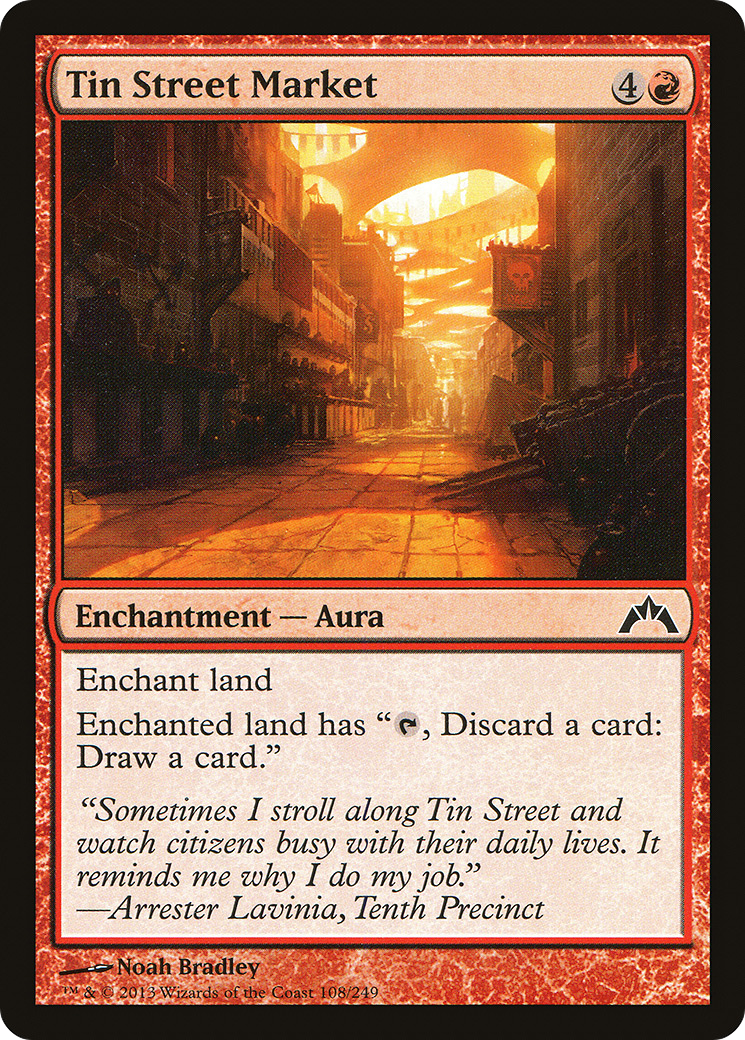 Tin Street Market (GTC) 108 - WZRD TCG