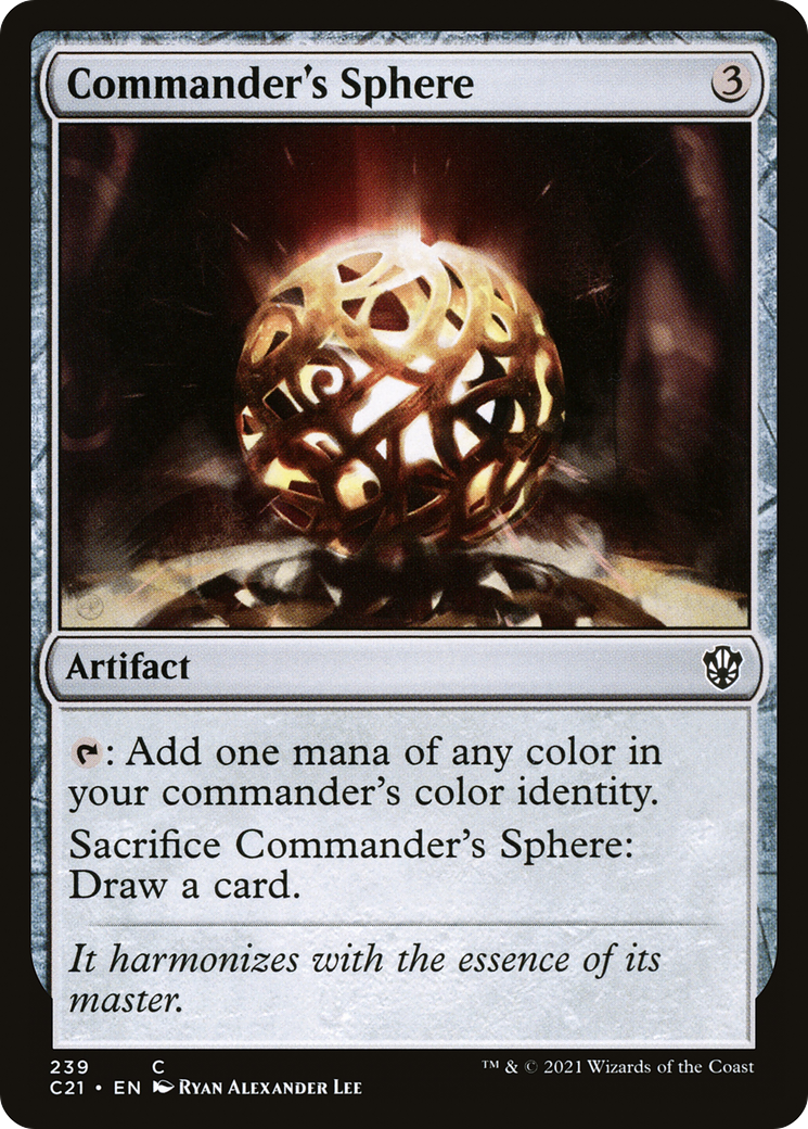 Commander's Sphere (C21) 239 - WZRD TCG