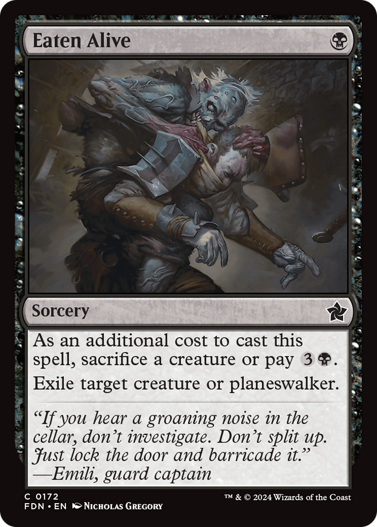 Eaten Alive (FDN) 172 - WZRD TCG