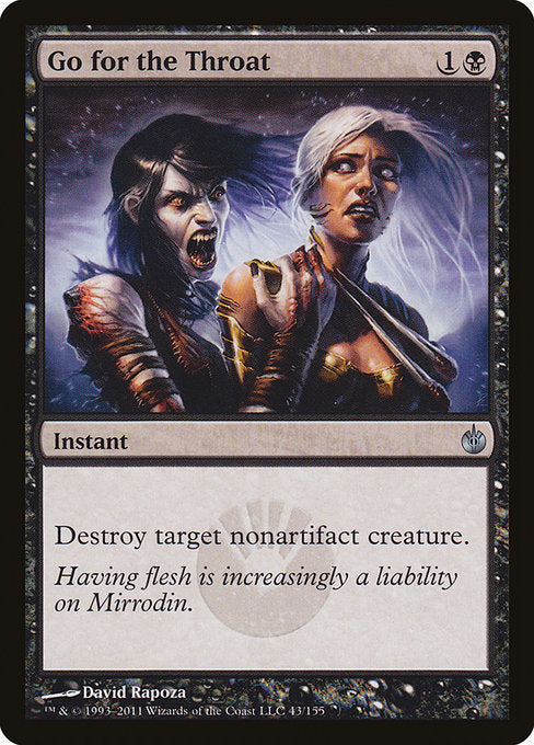 Go for the Throat front