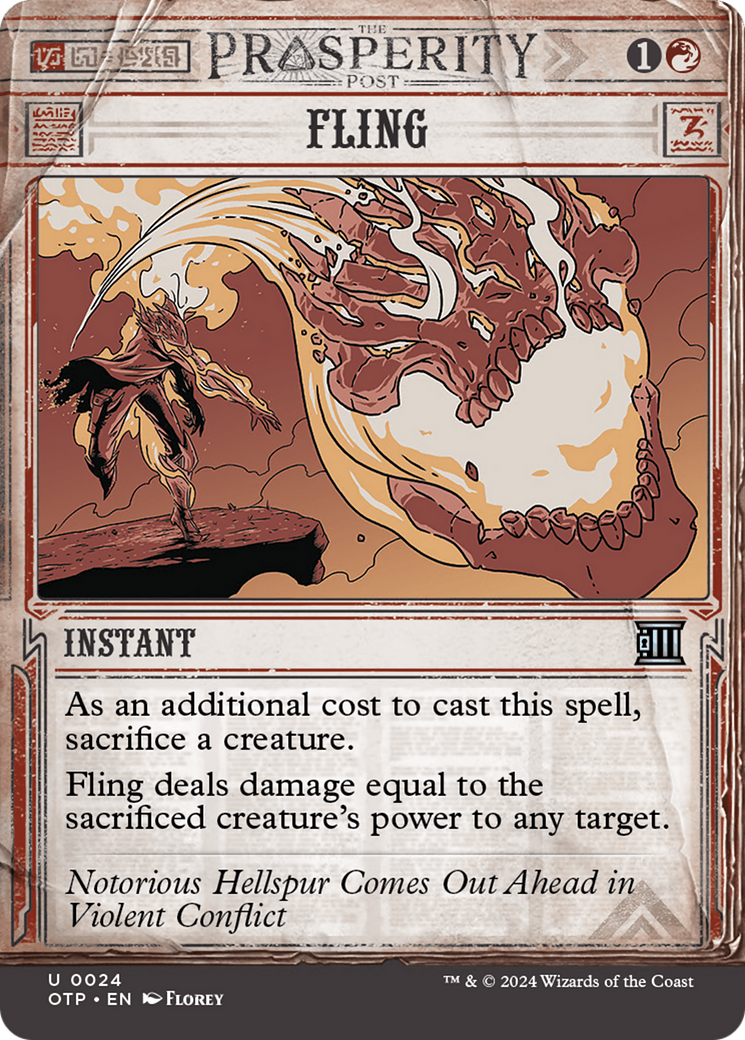 Fling (OTP) 24 - WZRD TCG