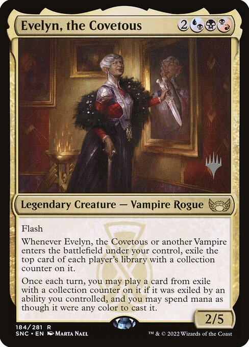 Evelyn, the Covetous front