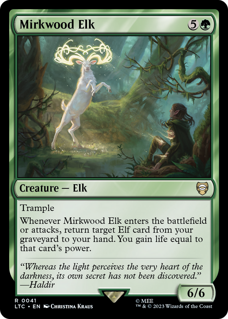 Mirkwood Elk (LTC) 41 - WZRD TCG