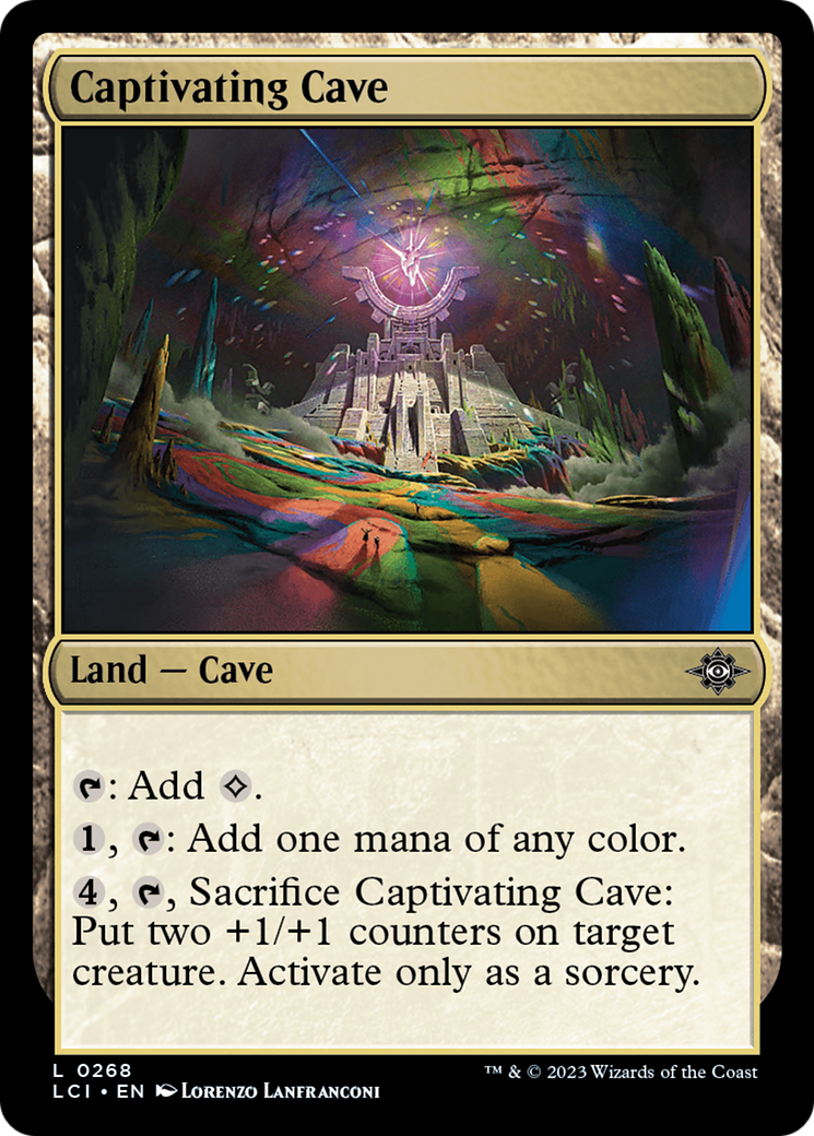 Captivating Cave (LCI) 268 - WZRD TCG