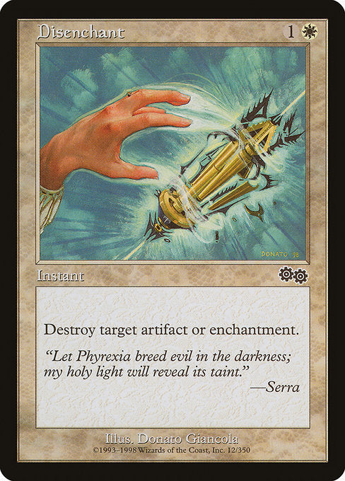 Disenchant front