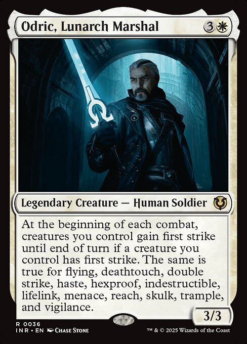 Odric, Lunarch Marshal front
