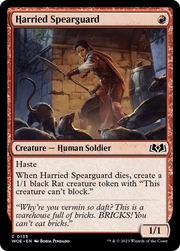 Harried Spearguard (WOE) 135 - WZRD TCG
