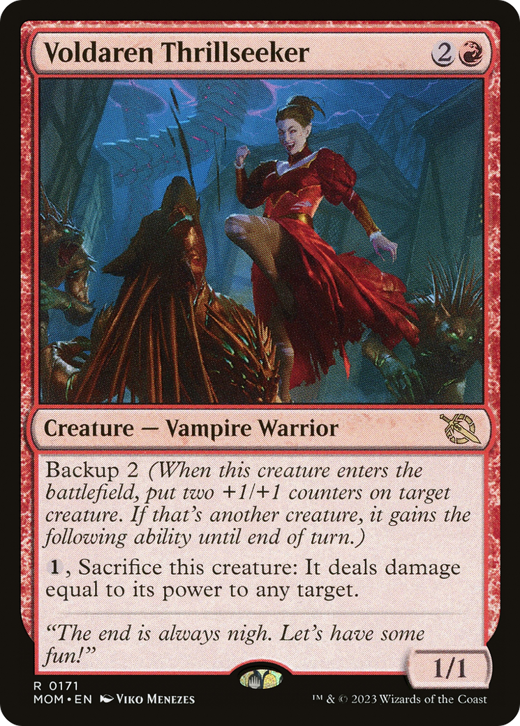 Voldaren Thrillseeker (MOM) 171 - WZRD TCG