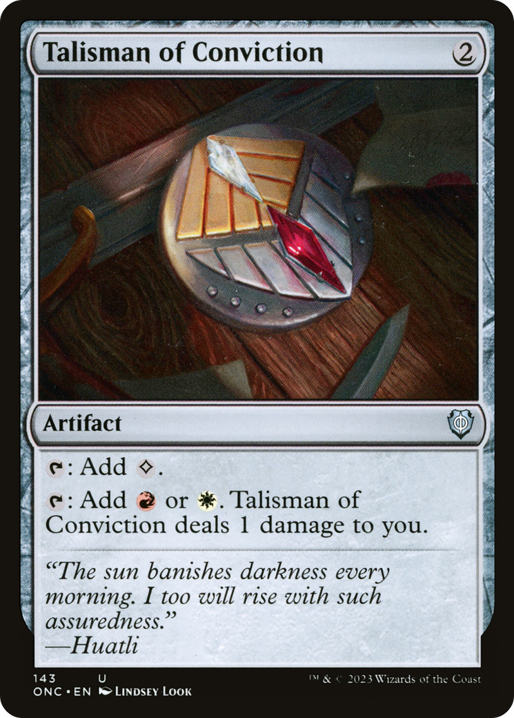 Talisman of Conviction (ONC) 143