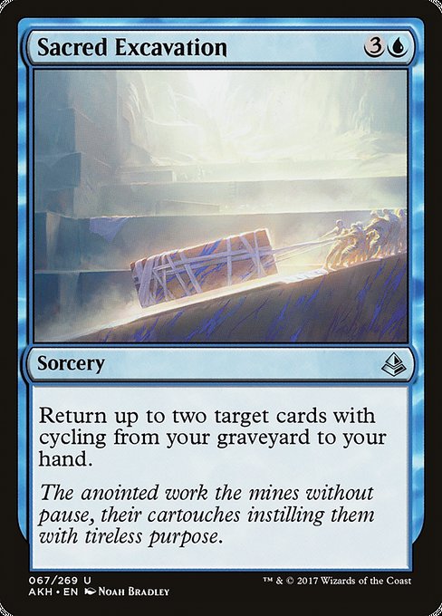 Sacred Excavation front
