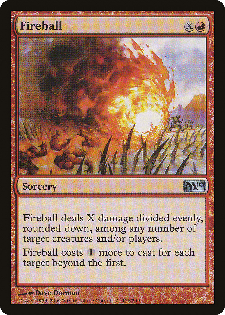Fireball (M10) 136 - WZRD TCG