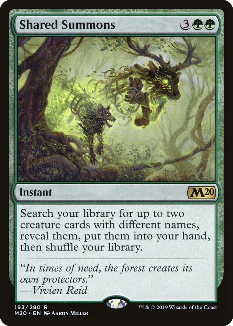 Shared Summons (M20) 193 - WZRD TCG