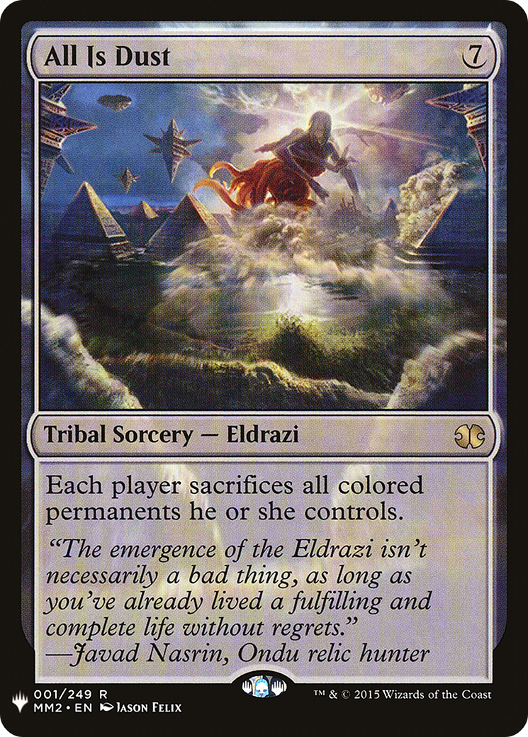 All Is Dust (PLST) MM2-1