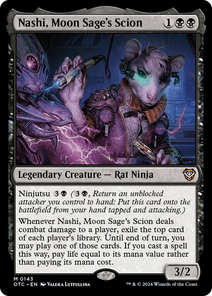 Nashi, Moon Sage's Scion (OTC) 143 - WZRD TCG