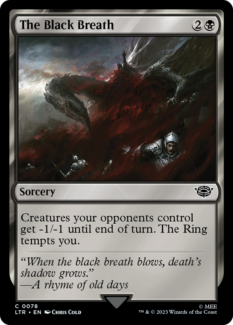 The Black Breath (LTR) 78 - WZRD TCG