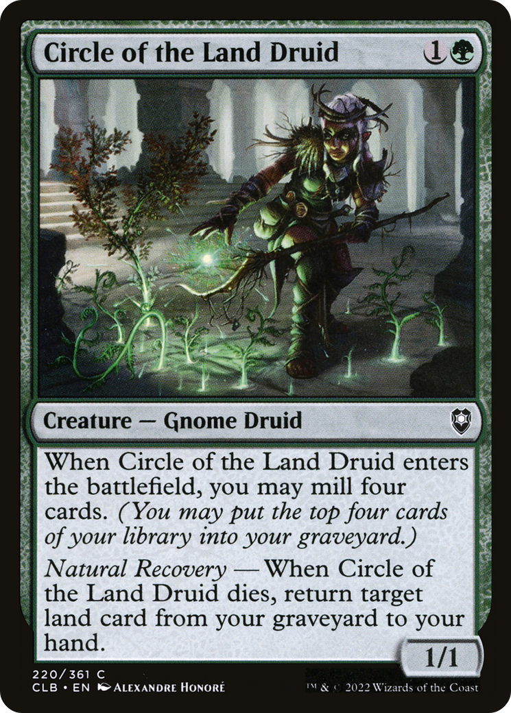 Circle of the Land Druid (CLB) 220