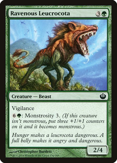 Ravenous Leucrocota front