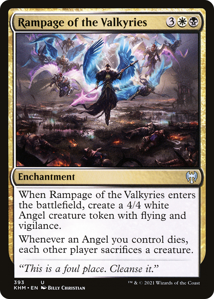 Rampage of the Valkyries (KHM) 393 - WZRD TCG