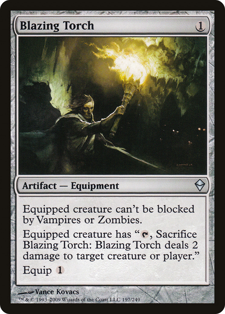 Blazing Torch (ZEN) 197 - WZRD TCG