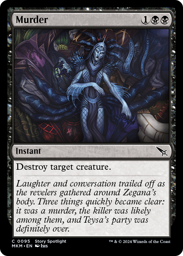 Murder (MKM) 95 - WZRD TCG